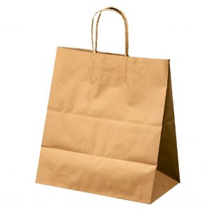 Bolsa Kraft 27x29x16 cm